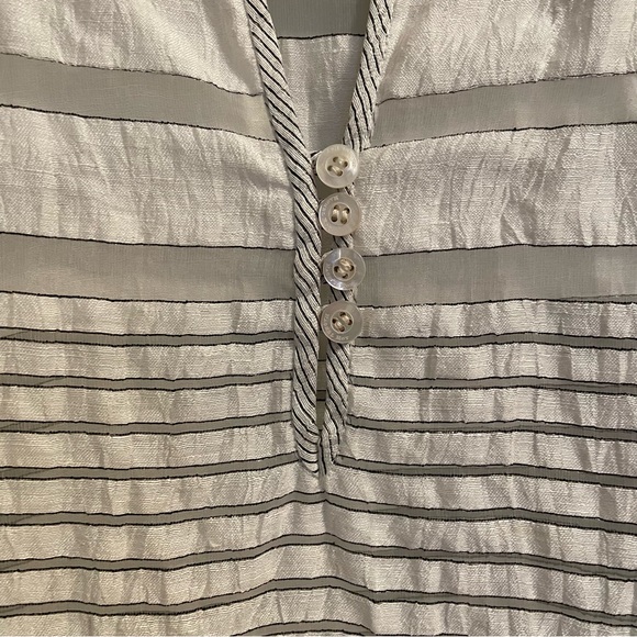 Rachel Roy Linen Blend Tunic - Picture 5 of 8